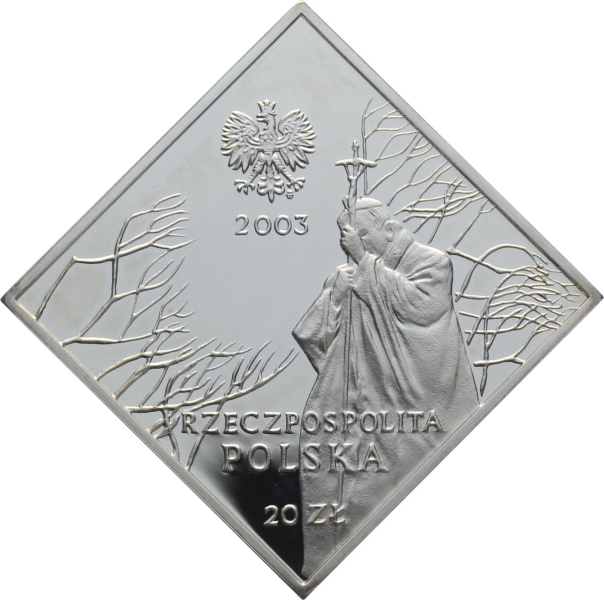 Polen 20 Zloty 2003 - Jan Pawel II.